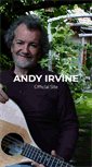 Mobile Screenshot of andyirvine.com